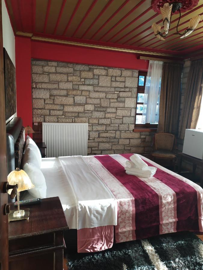 Aggelon Katafygio Hotell Asprangeloi Eksteriør bilde